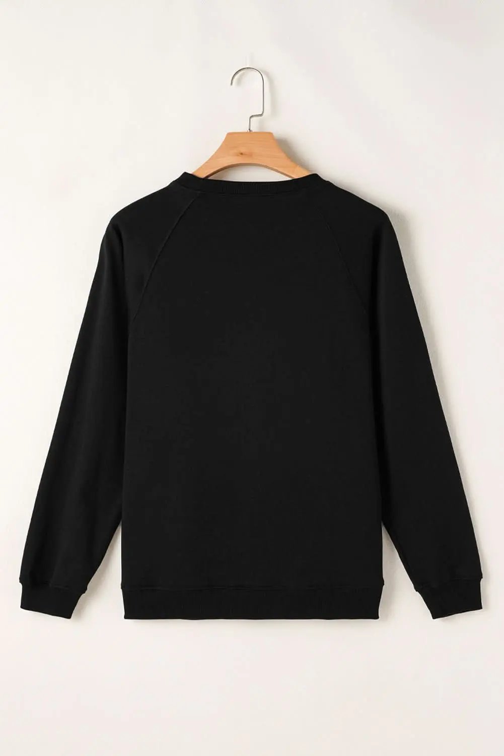 Black Rainbow Colorblock Striped Pullover Sweatshirt - Love Salve
